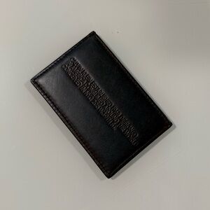 Calvin Klein 205W39NYC Collection Leather Card Holder
